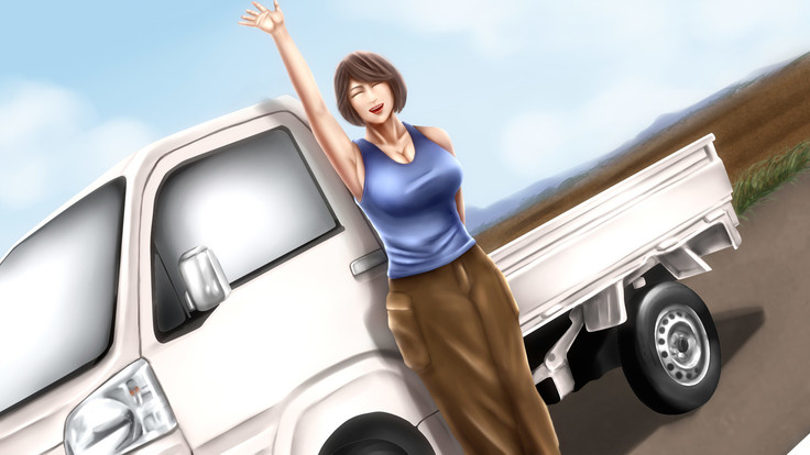 Akiko, Tomato Farmer