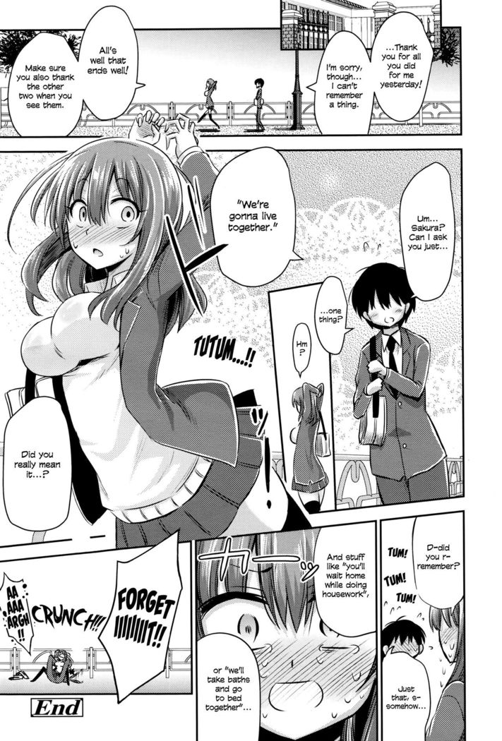 Looks Like I'm Being Controlled by Sakura, my Teacher and the Student Council President