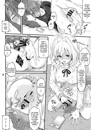 Futanari ni Natte Shimatta Tajimusho Manager no Watashi ga Eroero Beast de Wadai no Idol Tsunashi Ryunosuke-san o Osou nante...!? Page #29