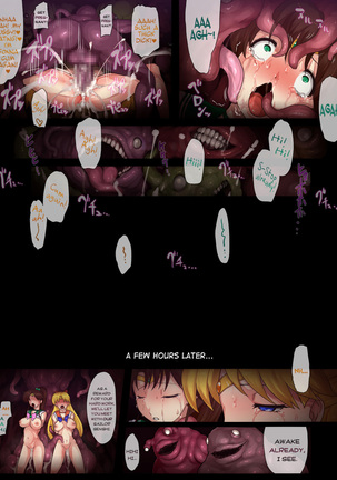 Sailor Scouts Tentacle Gang R*pe 2 Page #15