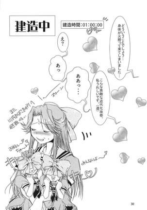Jintsuu-chan to Teitoku-san no Kyuujitsu Ni Page #29