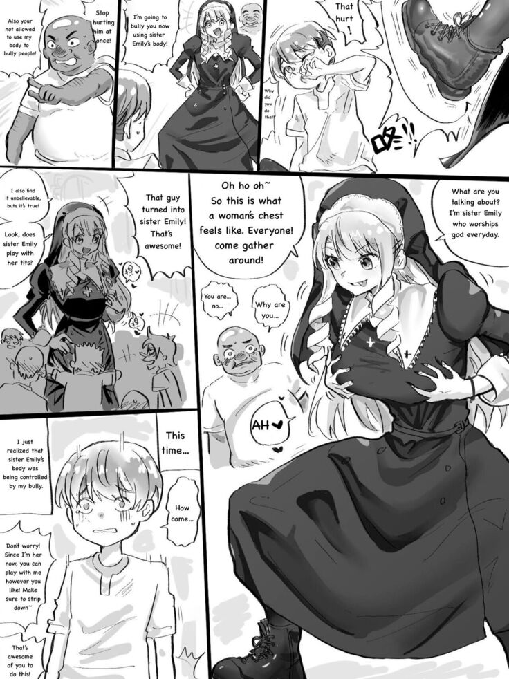 Sister Emily body swap