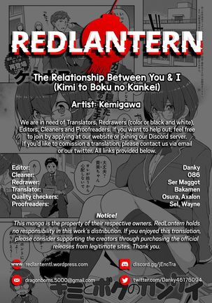 Kimi to Boku no Kankei | The Relationship Between You & I Page #25