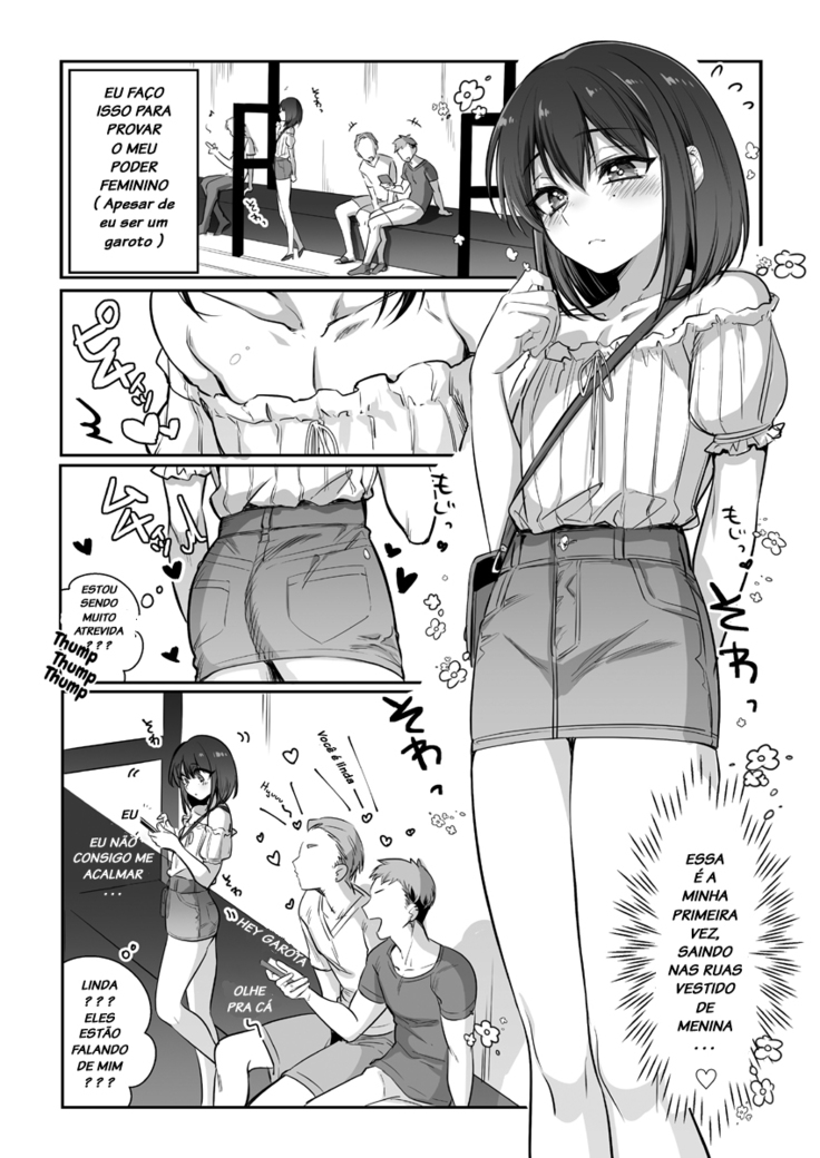 Shoshinsha Josou Danshi ♂ o Mesuochi Sasetemita!