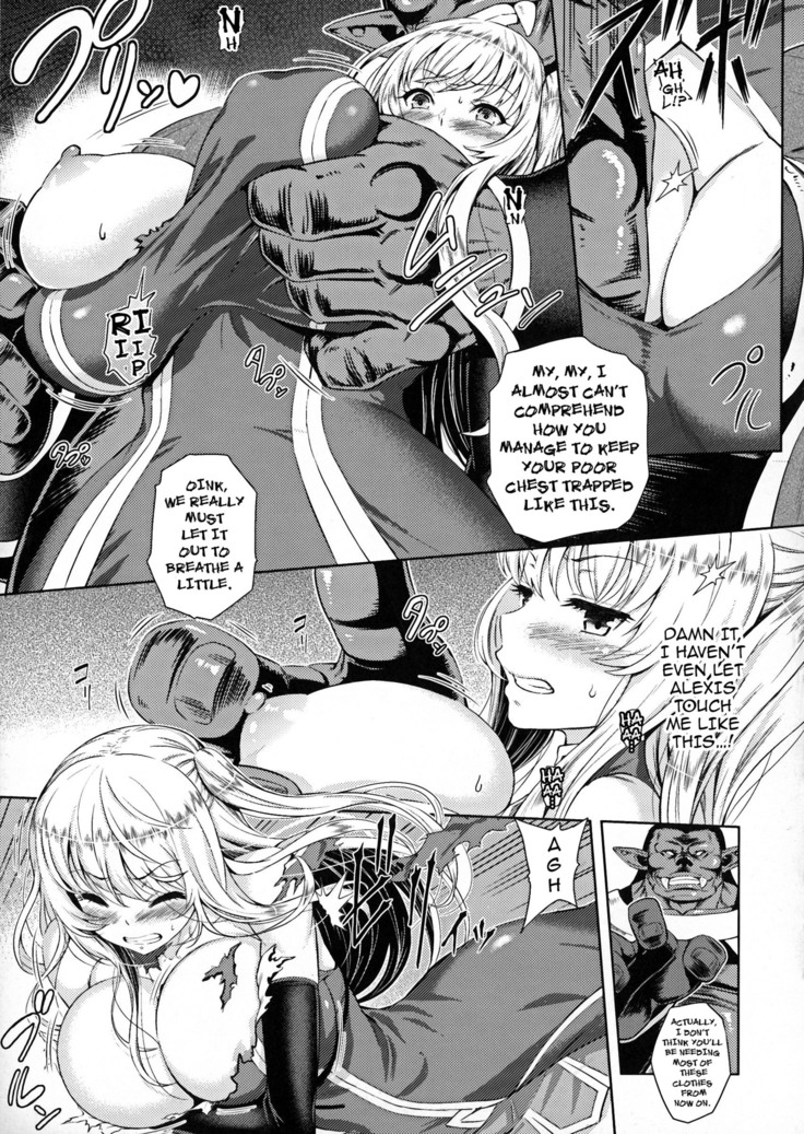 Erona ~Orc no Inmon ni Okasareta Onna Kishi no Matsuro~ | Erona ~The Fall of a Beautiful Knight Cursed with the Lewd Mark of an Orc~ Ch. 1-3