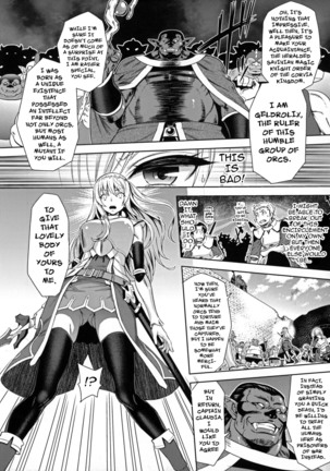 Erona ~Orc no Inmon ni Okasareta Onna Kishi no Matsuro~ | Erona ~The Fall of a Beautiful Knight Cursed with the Lewd Mark of an Orc~ Ch. 1-3 - Page 9