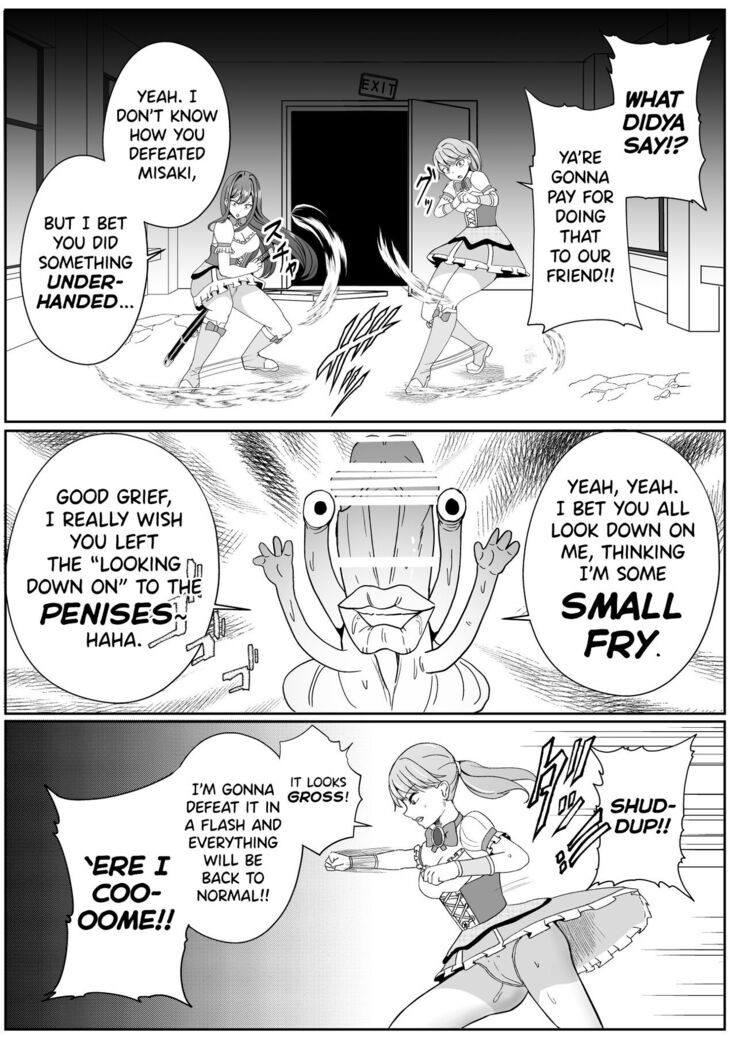 Chinpo ni Kiseisare Kintama ni Jinkaku o Utsusareta Mahou Shoujo