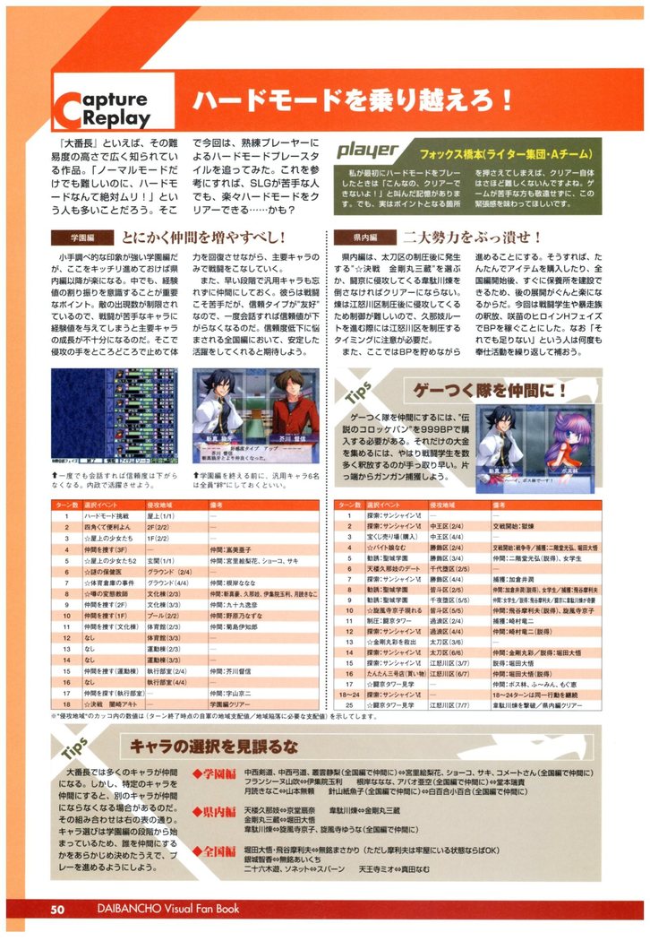大番長 visual fan book