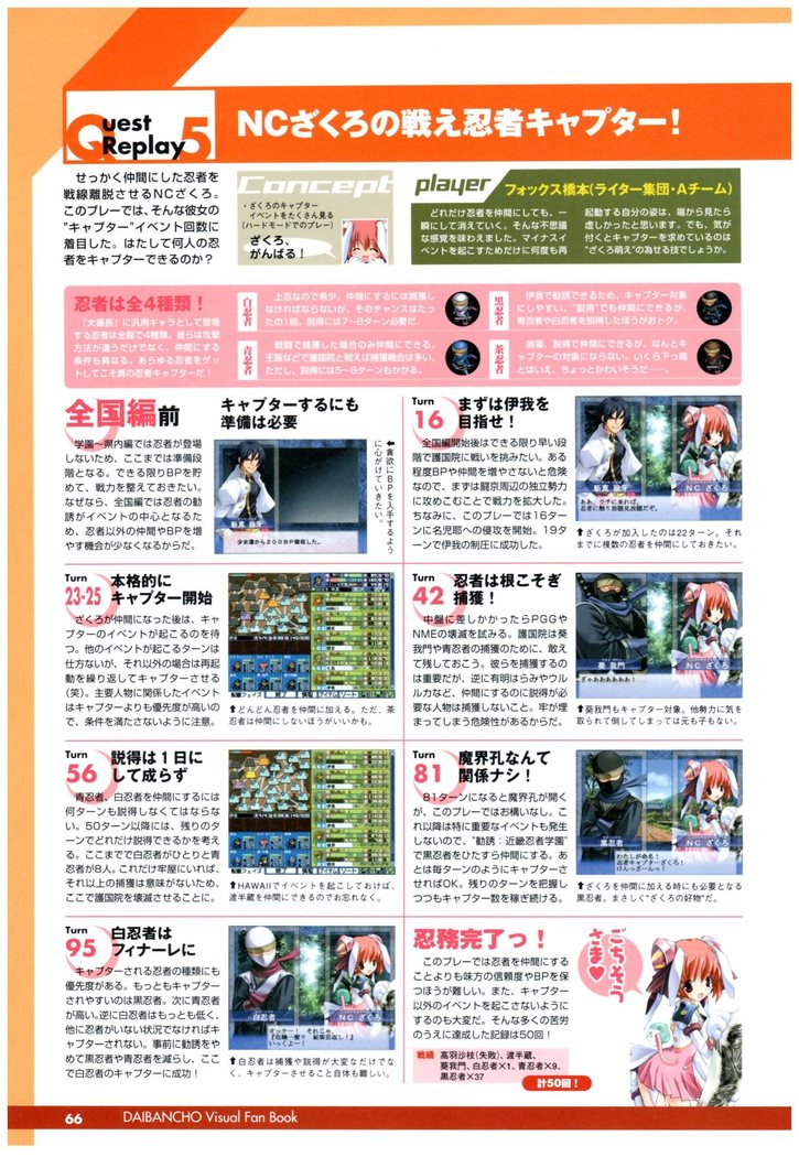 大番長 visual fan book