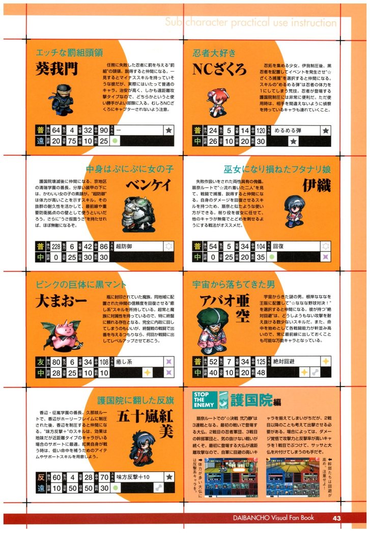 大番長 visual fan book