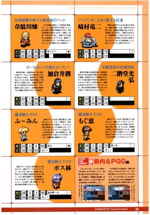 大番長 visual fan book - Page 41