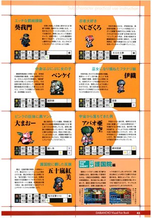 大番長 visual fan book Page #45