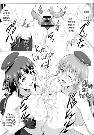 Juunyuu Shimai no Aru Hi no Nyuukyou Seikatsu | A Certain Day With a Helping of Booby Sandwich by Two Busty Sister Page #16