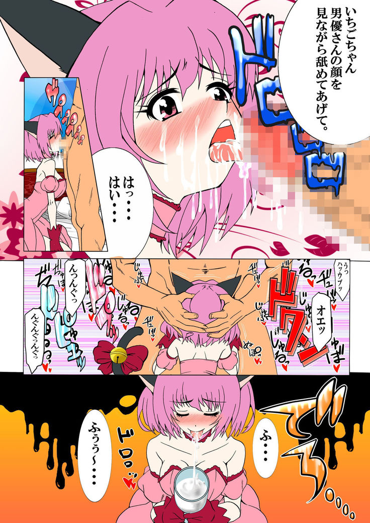 Tokyo ●ew mew fuji● zakuro to momo● ichigo o damashite AV satsuei