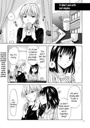 OL-san ga Oppai dake de Icchau Manga | Office Lady Cumming Just From Getting Tits Groped Manga - Page 23