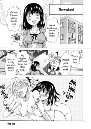 OL-san ga Oppai dake de Icchau Manga | Office Lady Cumming Just From Getting Tits Groped Manga - Page 21