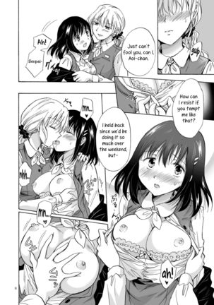 OL-san ga Oppai dake de Icchau Manga | Office Lady Cumming Just From Getting Tits Groped Manga Page #8