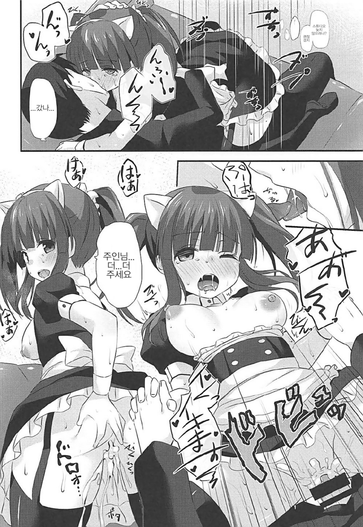 Nekomimi to Maid to Chieri to Ecchi