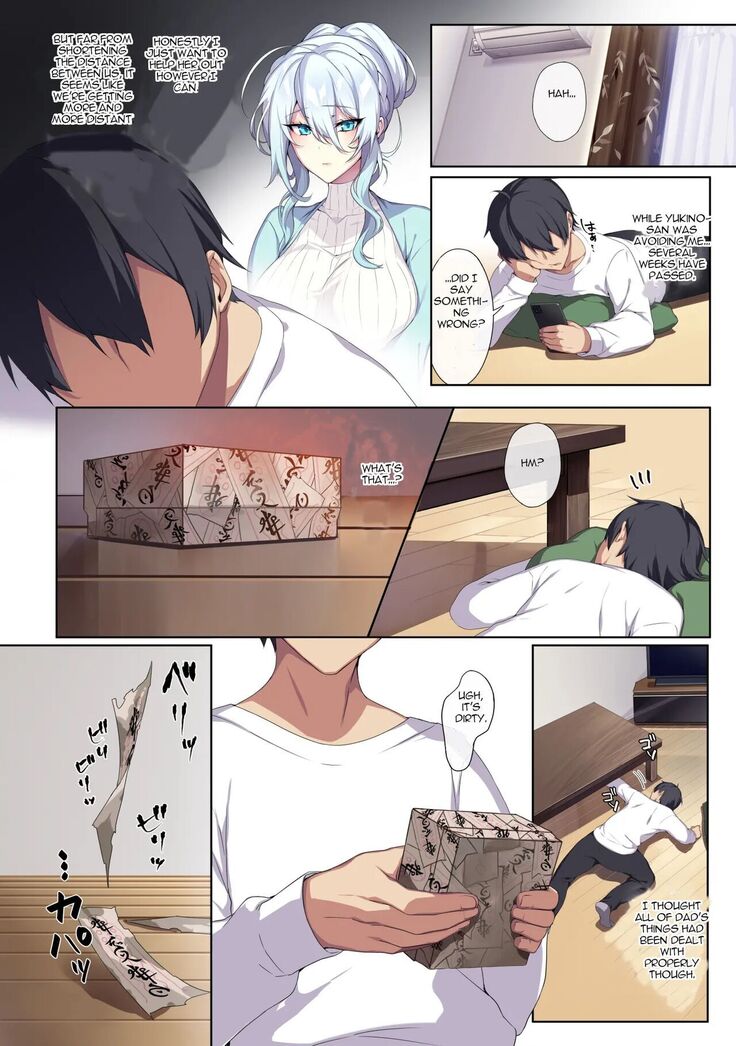 Hitozukiai Ga Nigate Na Miboujin No Yukionna-San To Noroi No Yubiwa