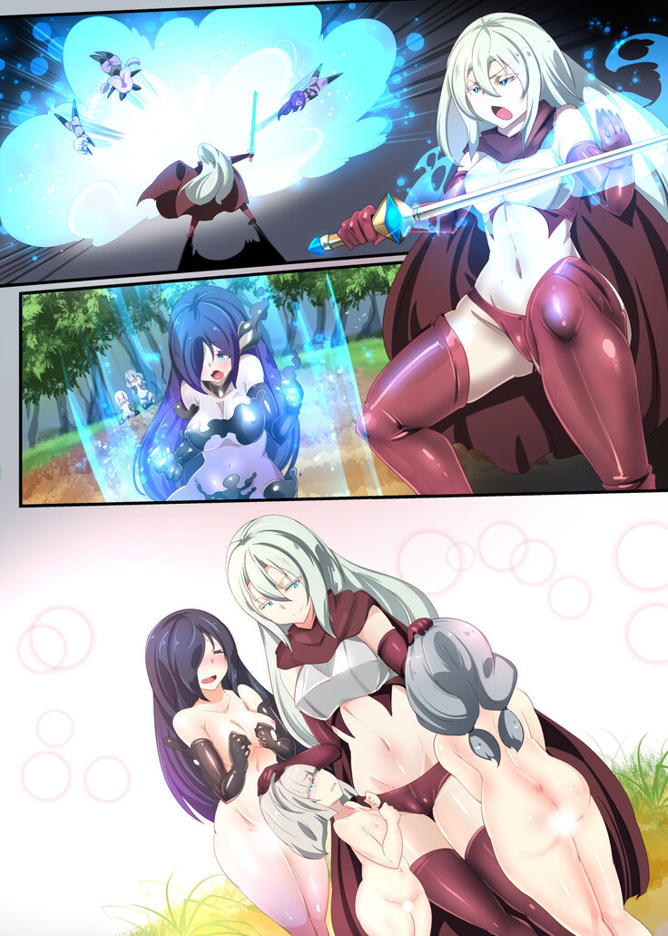 クールな女騎士に転生した元マゾ少女がねんがんの淫魔堕ちするまんが