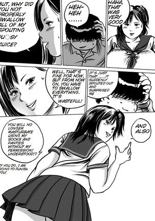 Younger Sister, Tomomi-Chan's Fetish Training Part 2 Page #14