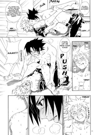 ERO ERO²: Volume 1.5  (NARUTO) [Sasuke X Naruto] YAOI -ENG- - Page 10