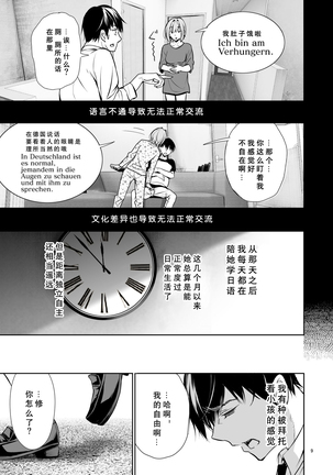 Homestay-chu no Doitsu Musume ga Issho ni Furo ni Haitte Kuru Wake Page #11