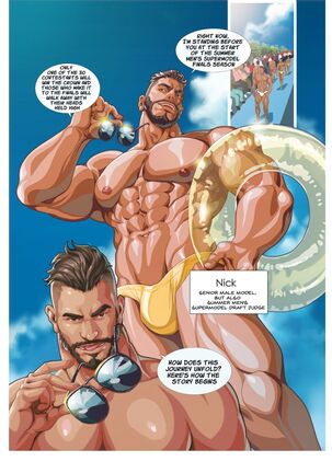 Summer Men vol.3 Muscle milk bath