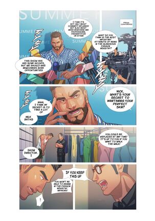 Summer Men vol.3 Muscle milk bath - Page 9