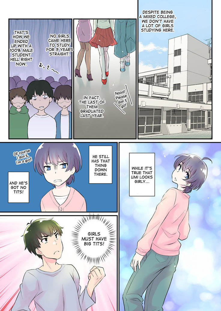 Nyotaika Harem Gakuen ~Uso desho Boku no Naka ni Shinyuu no Are ga Haitteru !~ 1