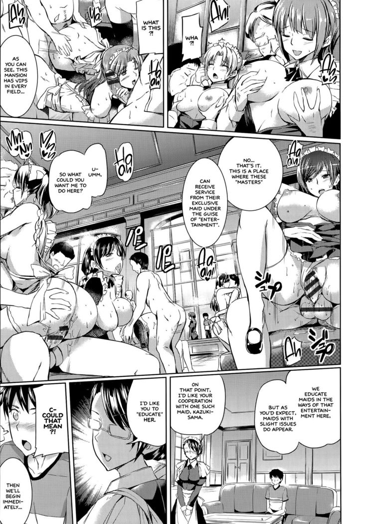 Ojousama no Maid Jijou Ch. 1-6  =White Symphony=