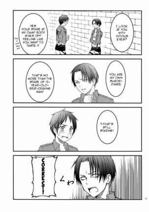 Call It Stupid. I'm Only Gentle to Eren Naturally... - Page 22