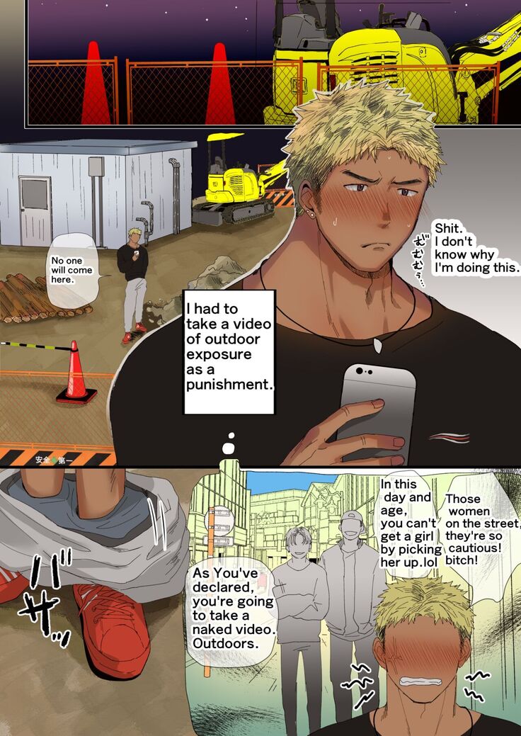 An English Version Of An Orgy Manga About Blondes And Construction Workers