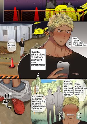 An English Version Of An Orgy Manga About Blondes And Construction Workers