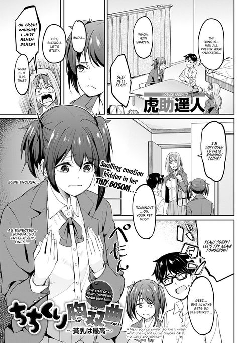 [Kosuke Haruhito] Chichikuri Kyousoukyoku ~Hinnyou ha Saikou~ | Tryst Concerto ~Itty-bitty Titties Are the Best~ (COMIC Anthurium 2021-08) [English] {brolen} [Digital]