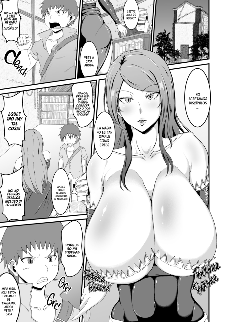 Miwaku no Mahoutsukai | Hechicera Hechizante (decensored)
