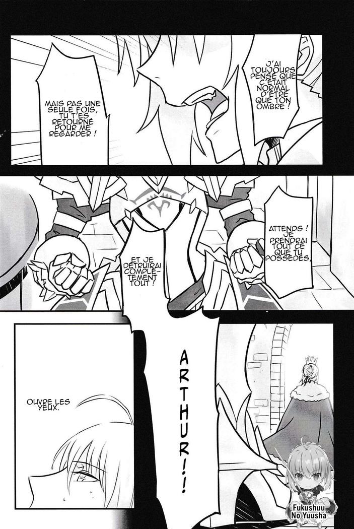 Fate Fanbook #1 Artoria x Morgan