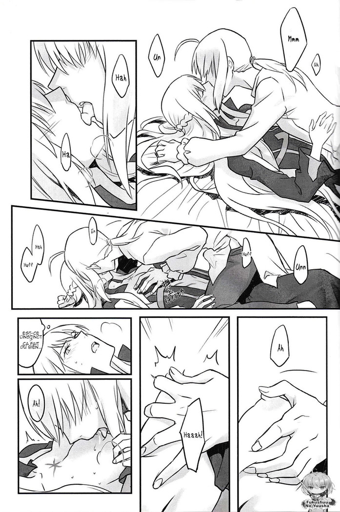 Fate Fanbook #1 Artoria x Morgan