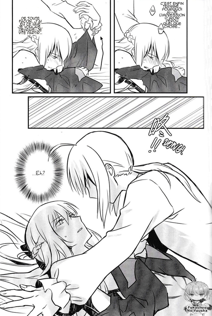 Fate Fanbook #1 Artoria x Morgan