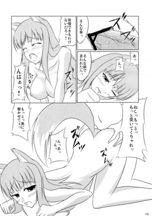 Ookami to Ringo no Hachimitsu Tsuka Page #9