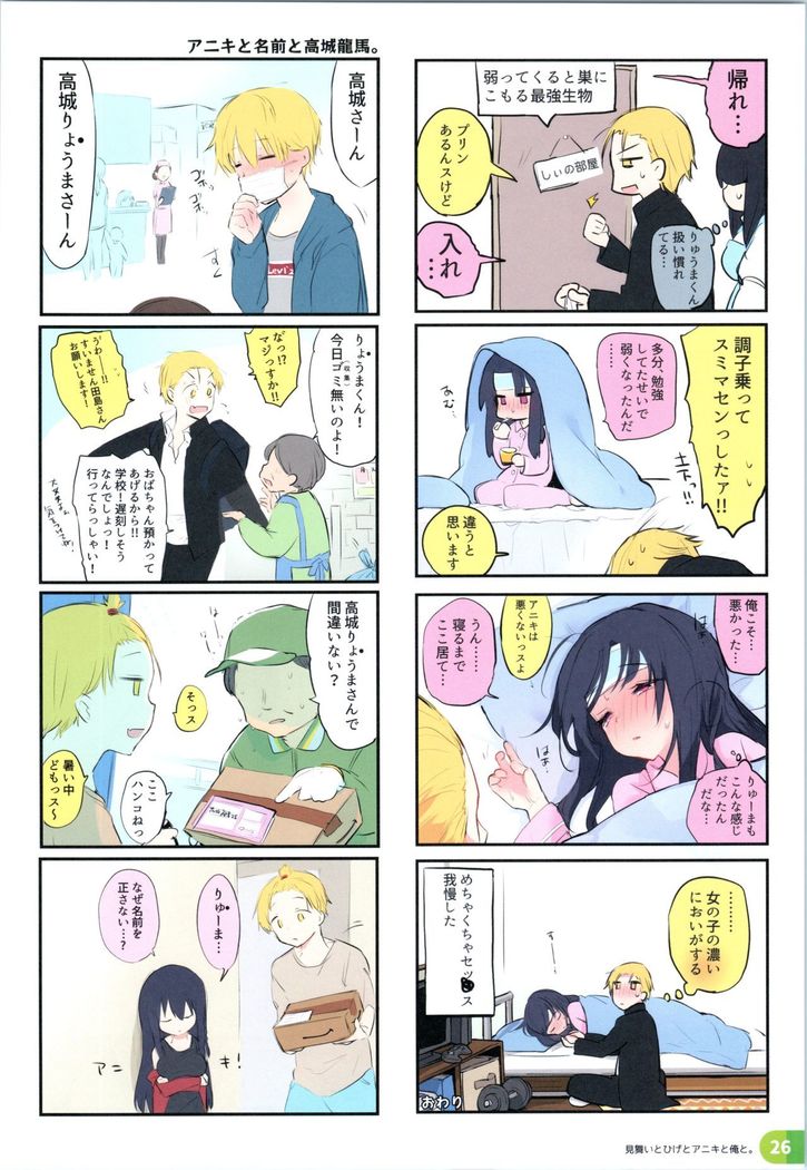 Rakugaki 4-koma Aniki to Ore to Twitter Sairokubon