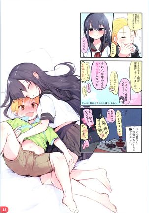 Rakugaki 4-koma Aniki to Ore to Twitter Sairokubon Page #15