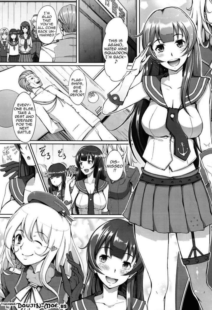 Teitoku-san ♪ Tank ni Ana ga Aichatta
