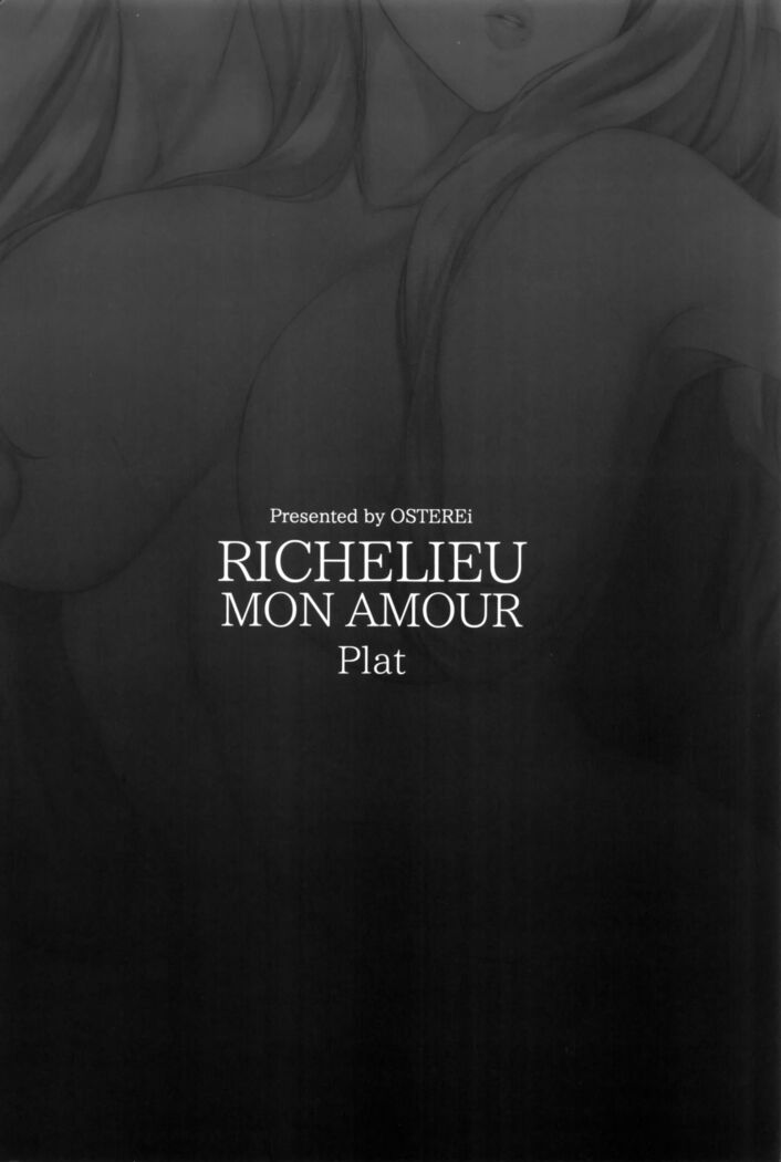 RICHELIEU MON AMOUR Plat