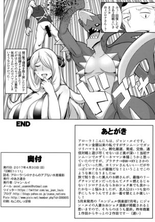 アローラ!シロナさんのアブない水着撮影 Page #17