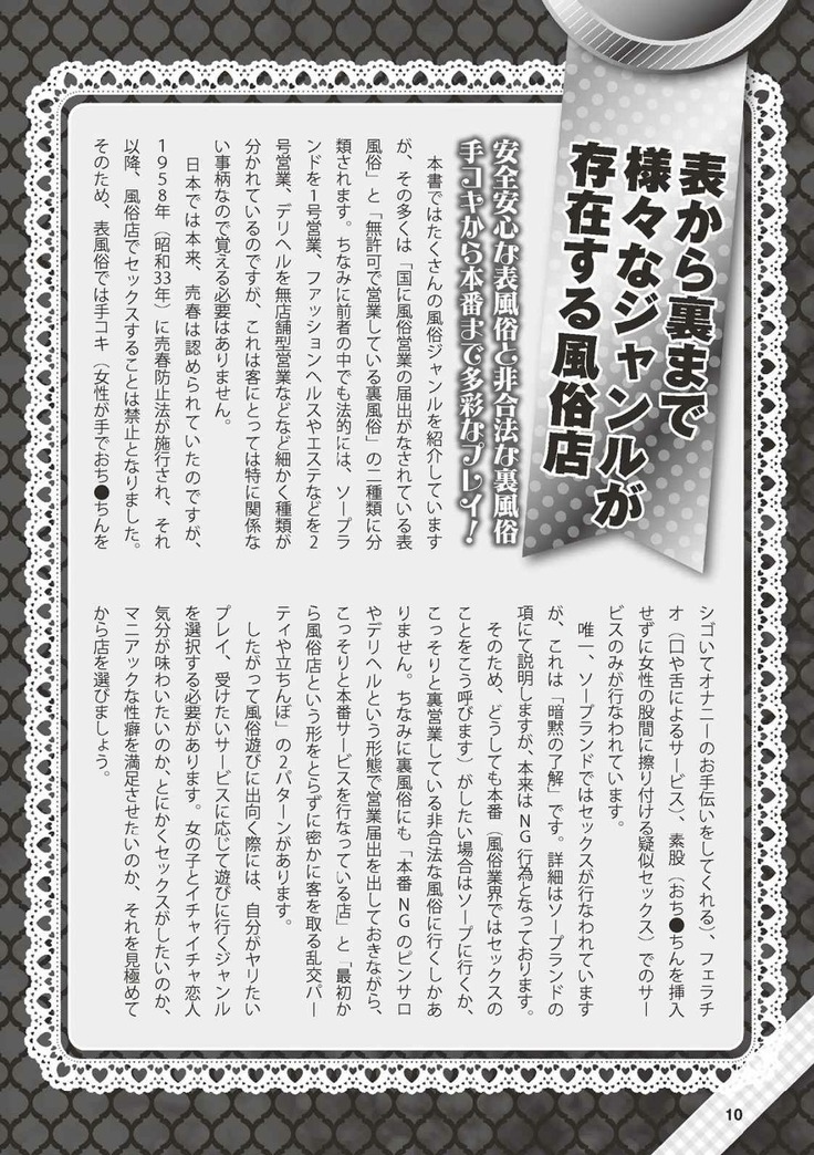 Hajimete no Fuuzoku: Zettaini Shippaishi nai Yoasobi Gaido