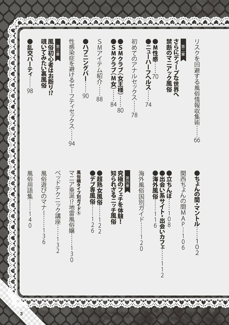 Hajimete no Fuuzoku: Zettaini Shippaishi nai Yoasobi Gaido