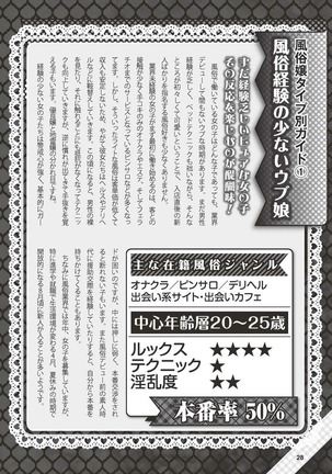 Hajimete no Fuuzoku: Zettaini Shippaishi nai Yoasobi Gaido Page #29