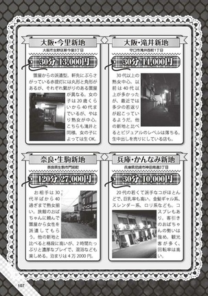 Hajimete no Fuuzoku: Zettaini Shippaishi nai Yoasobi Gaido Page #108