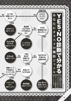 Hajimete no Fuuzoku: Zettaini Shippaishi nai Yoasobi Gaido Page #13